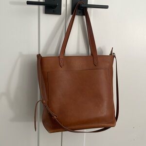 Madewell zip-top transport tote